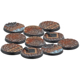 Warcrow: Bases: 30mm Feudom Scenery Bases - Alpha Series