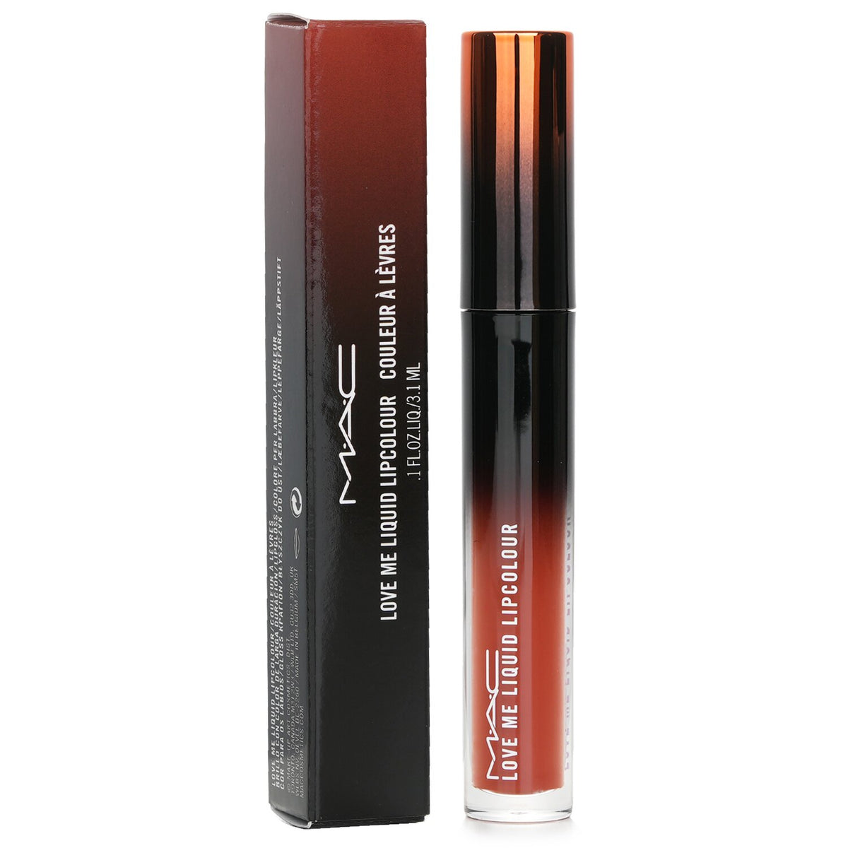 MAC - Love Me Liquid Lipcolour - # 486 Marrakesh Me Later (Deep Burnt Orange)  -