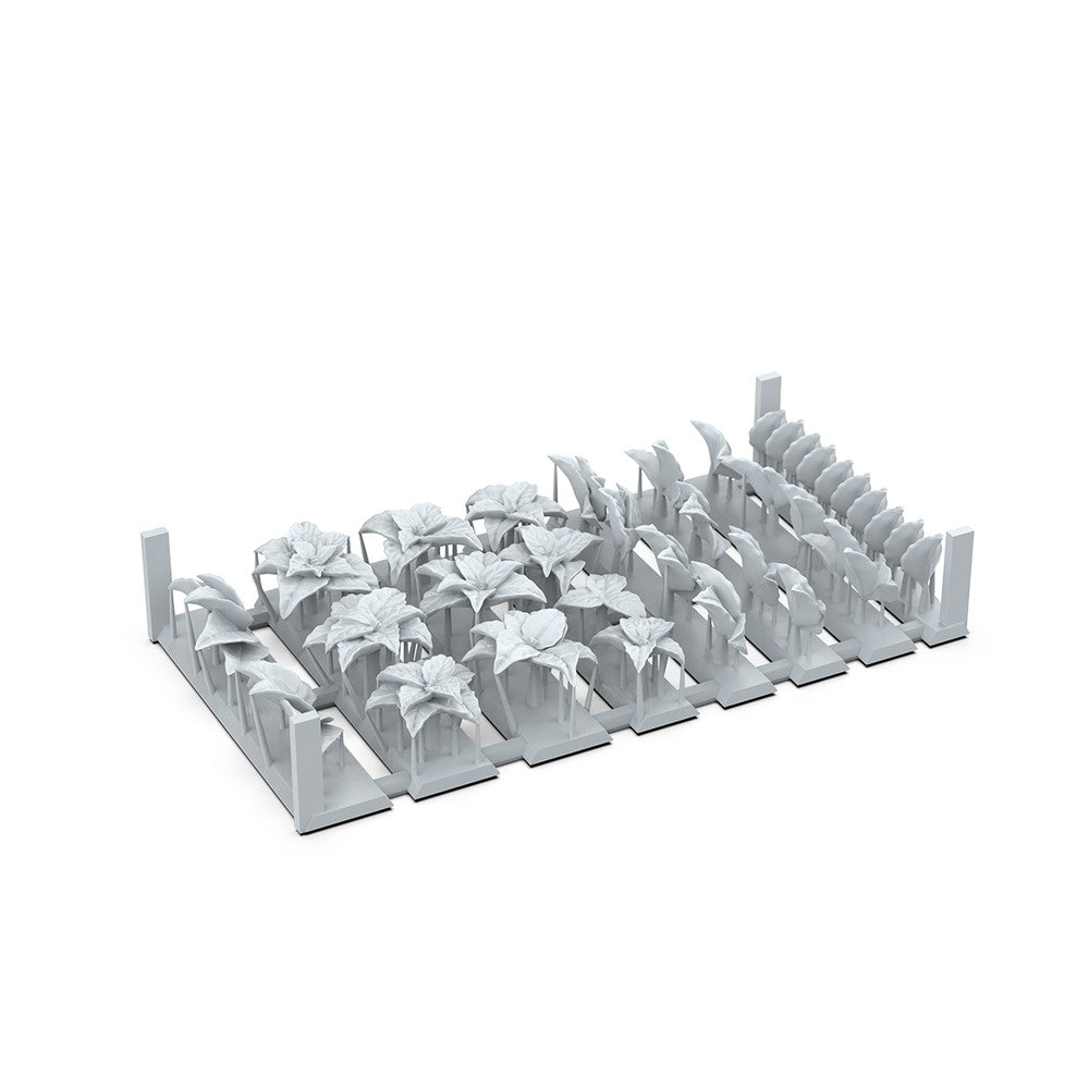 AK Interactive - Basing Bits - Forest Leaves - 35 Pieces