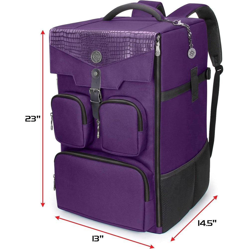 ENHANCE Board Games & Puzzles Board Game Backpack Collector's Edition - Purple