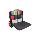 ENHANCE Designer Edition TCG - Customizable Dividers & Accessory Pocket - Red
