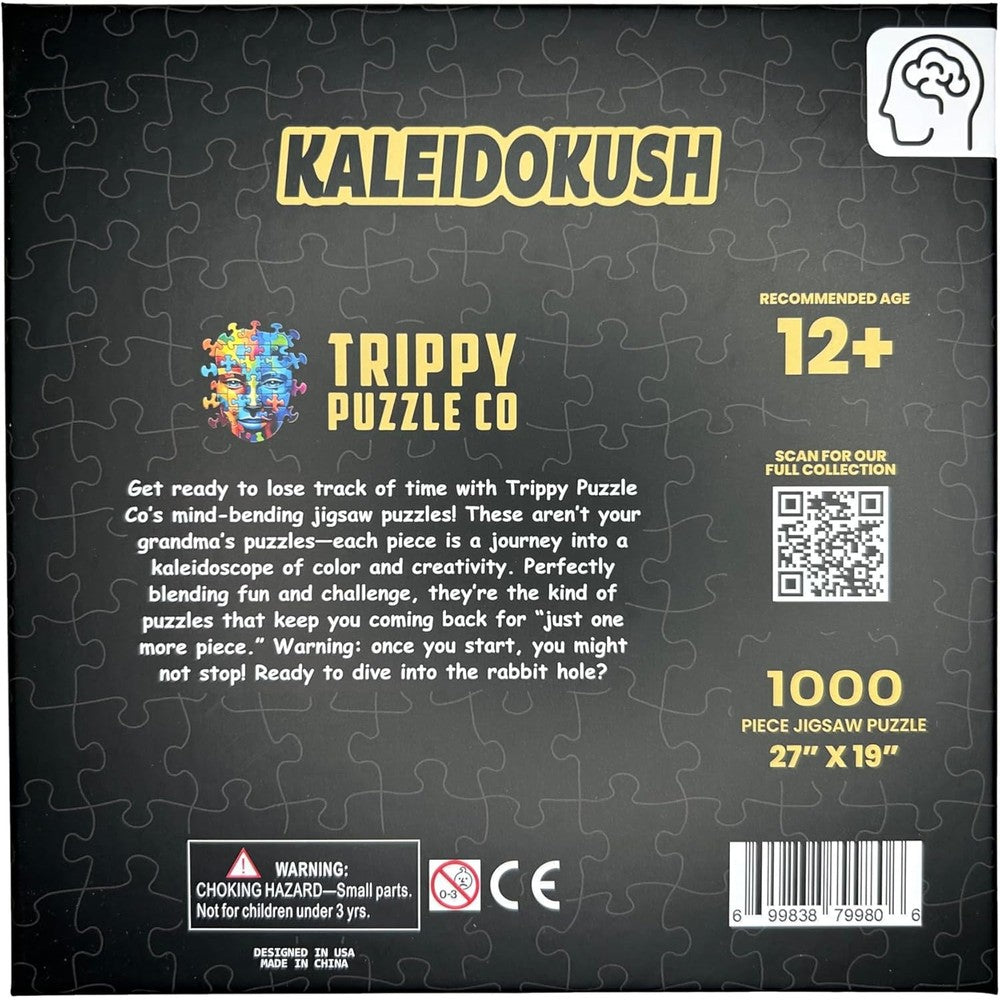Puzzle - Trippy Puzzles - 1000 Piece Jigsaw Kaleidokush