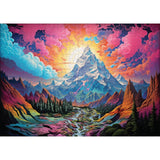 Puzzle - Trippy Puzzles - 1000 Piece Jigsaw Rocky Ridges