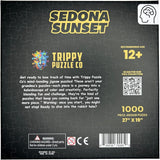 Puzzle - Trippy Puzzles - 1000 Piece Jigsaw Sedona Sunset
