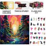 Trippy Puzzles - 300 Piece Wood Jigsaw Trippy Timber