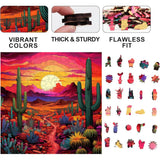 Trippy Puzzles - 300 Piece Wood Jigsaw Desert Daze