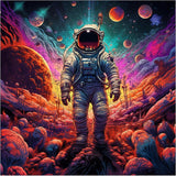 Trippy Puzzles - 300 Piece Wood Jigsaw Galactic Groove