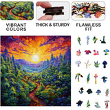 Trippy Puzzles - 300 Piece Wood Jigsaw Kaleidokush