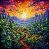 Trippy Puzzles - 300 Piece Wood Jigsaw Kaleidokush