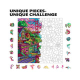 Trippy Puzzles - 300 Piece Wood Jigsaw Frisco Frenzy