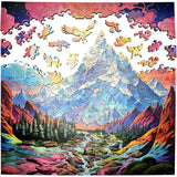 Trippy Puzzles - 300 Piece Wood Jigsaw Rocky Ridges