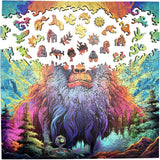 Trippy Puzzles - 300 Piece Wood Jigsaw Yeti Yonder