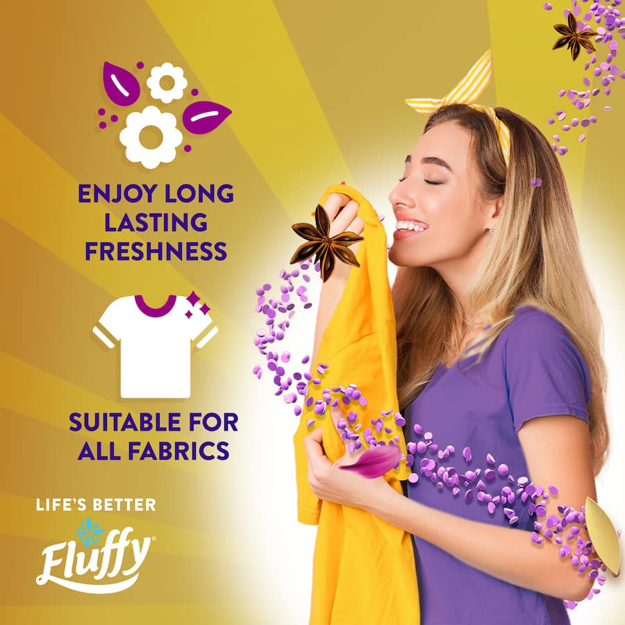 Fluffy Fabric Freshener Spice Allure Scent Booster 500g