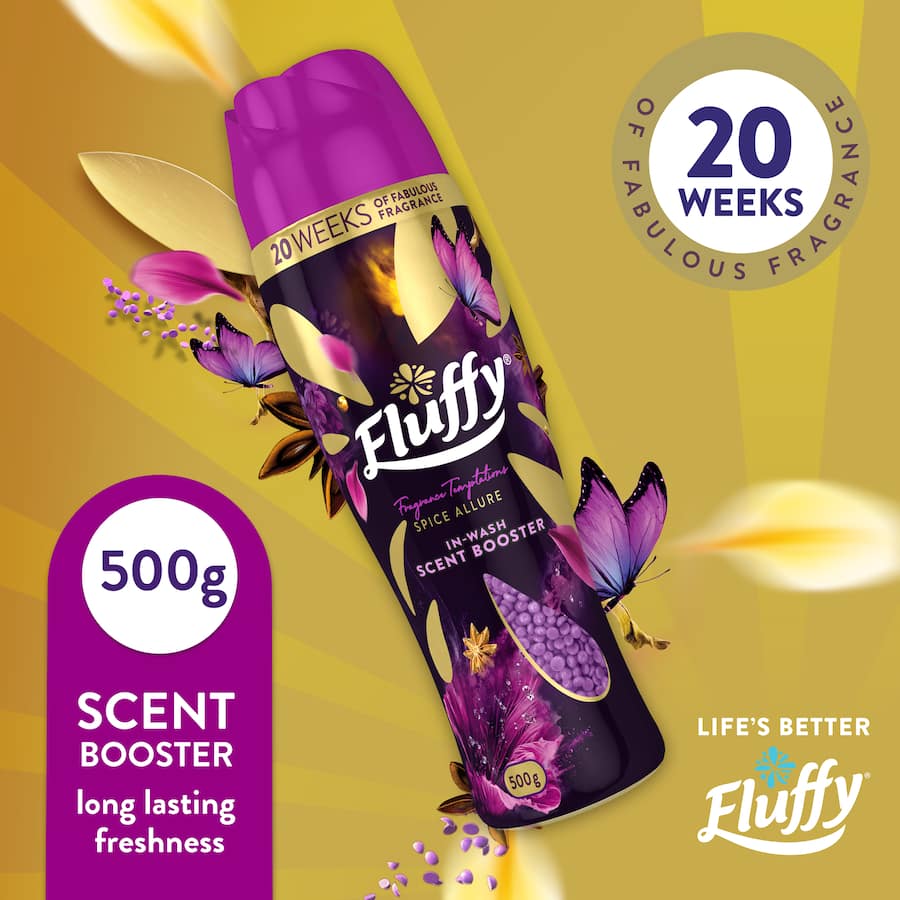 Fluffy Fabric Freshener Spice Allure Scent Booster 500g