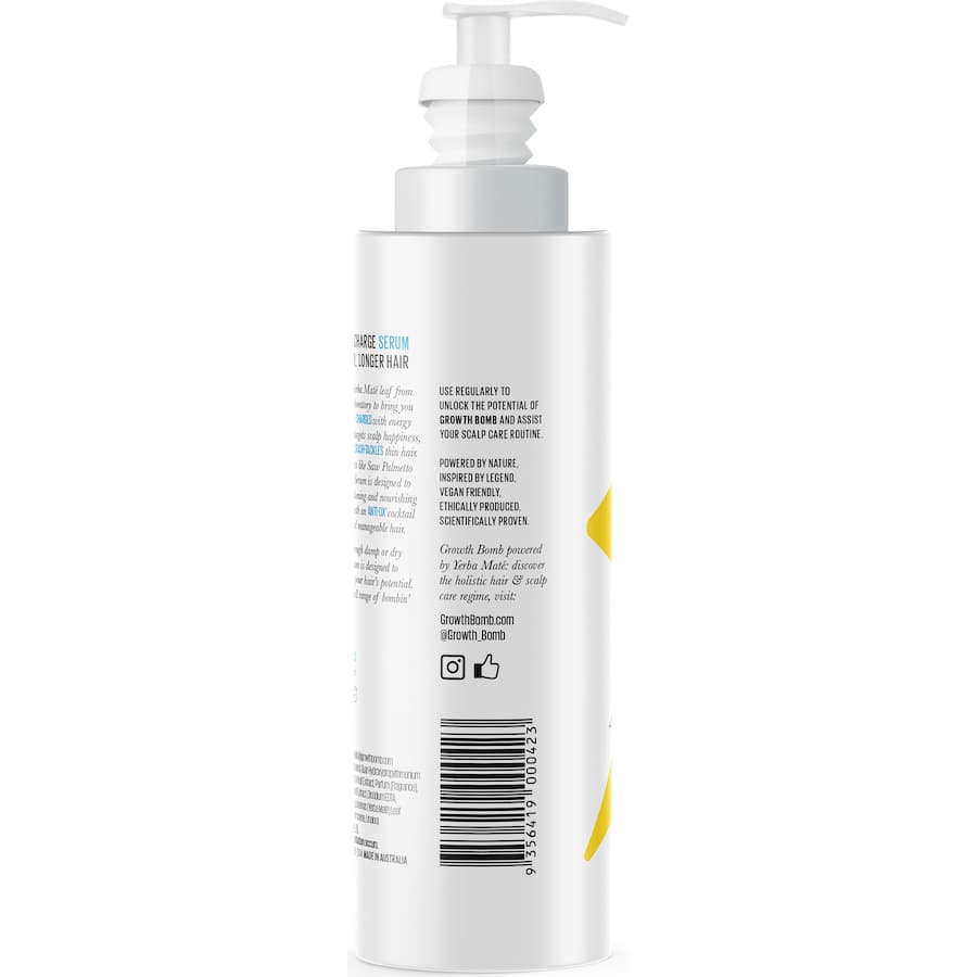 Growth Bomb Hair Treatment Energise & Restore Serum 185mL