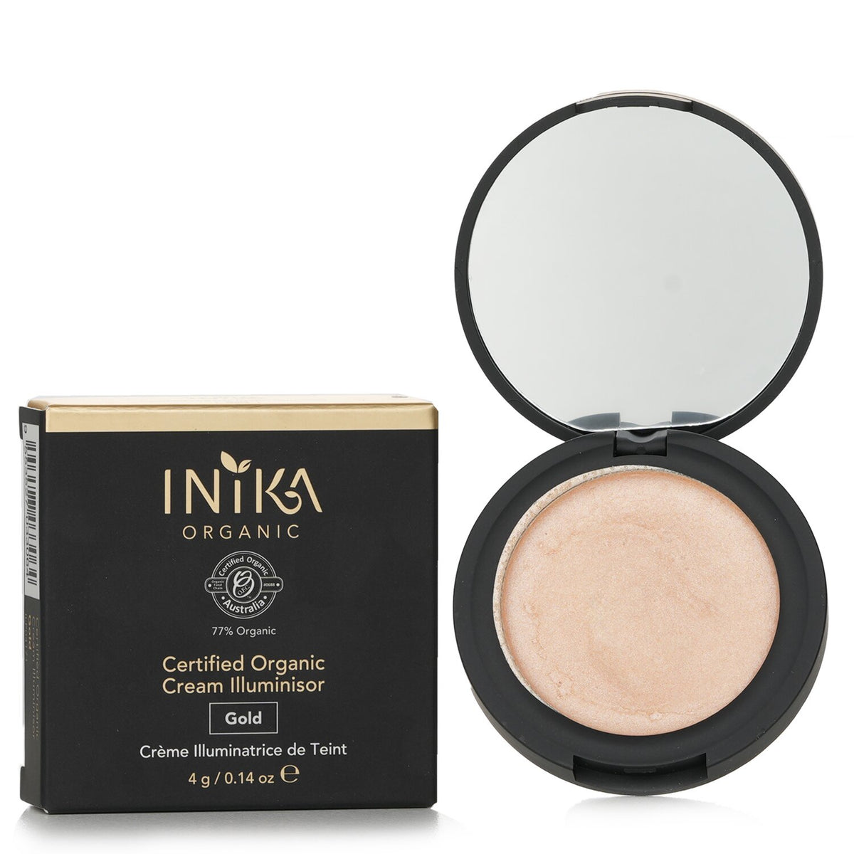 INIKA Organic Certified Organic Cream Illuminisor - # Gold  4g/0.17oz