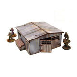 Micro Art Studio - WW2 Normandy Large Tin Shed PREPAINTED [28mm/1:56]