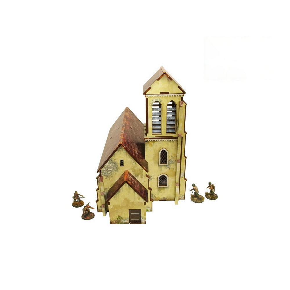 Micro Art Studio - WW2 Normandy Church PREPAINTED [28mm/1:56]