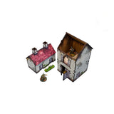 Micro Art Studio - WW2 Normandy Homestead w. Outbuildings PREPAINTED [28mm/1:56]