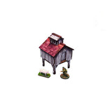 Micro Art Studio - WW2 Normandy Stable w. Dovecote PREPAINTED [28mm/1:56]
