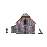 Micro Art Studio - WW2 Ostfront Village Barn (1) PREPAINTED [28mm/1:56]