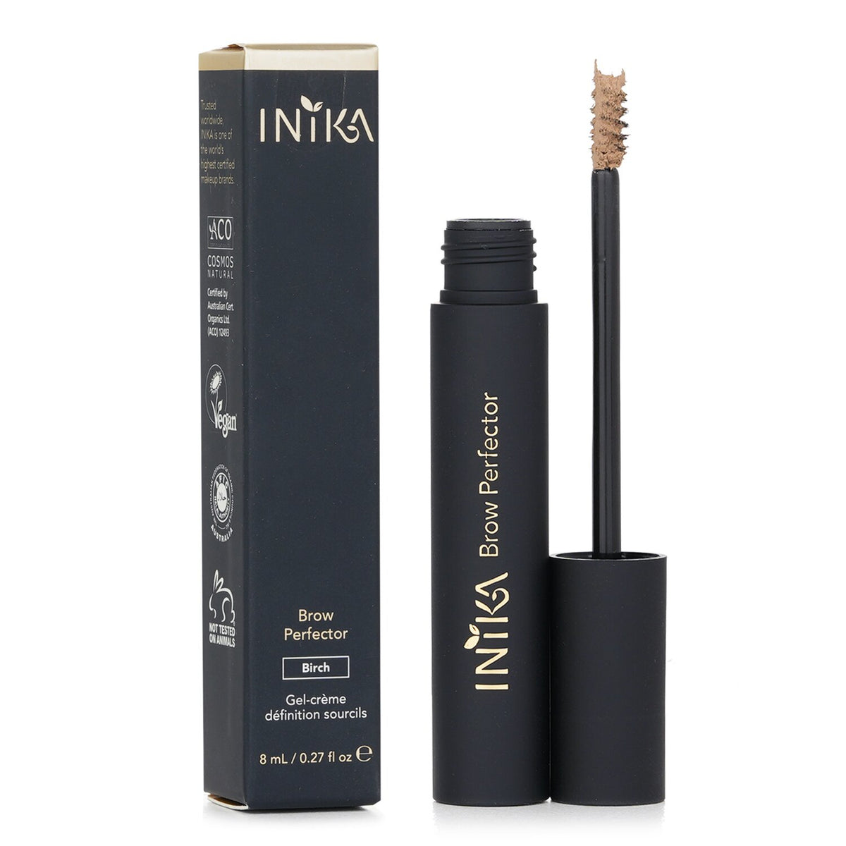 INIKA Organic - Brow Perfector - # Birch  - 8ml/0.27oz