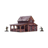 Micro Art Studio - WW2 Ostfront Village Workshop (1) PREPAINTED [28mm/1:56]