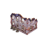 Micro Art Studio - WW2 Ostfront Stalingrad Univermag Right (1) PREPAINTED