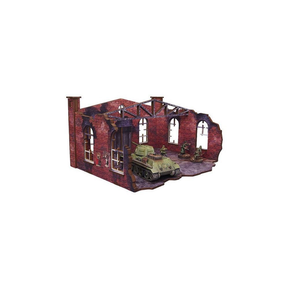 Micro Art Studio - WW2 Ostfront Stalingrad Factory Front (1) PREPAINTED