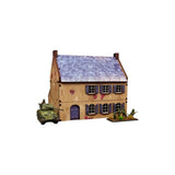 Micro Art Studio - WW2 Normandy Townhouse 2 PREPAINTED [15mm/1:100]