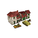 Micro Art Studio - WW2 Normandy Farmhouse w. Outbuildings PREPAINTED [15mm/1