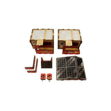 Micro Art Studio - Infinity Scenery - Kokkyo-3 Quarters (2) PREPAINTED (red)