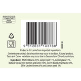 Dilmah Fruit Tea Bags Lemon And Ginger 20 pack