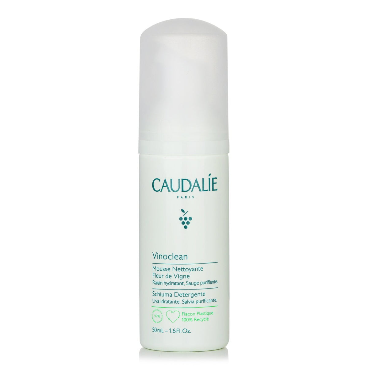 Caudalie - Vinoclean Instant Foaming Cleanser (Travel Size)  - 50ml/1.6oz