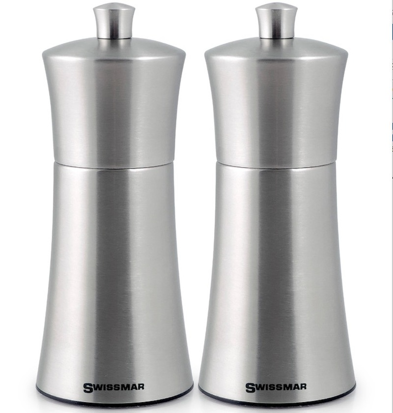 Swissmar Torre Stainless Steel Salt And Pepper Mill Set 15cm 6 Inches