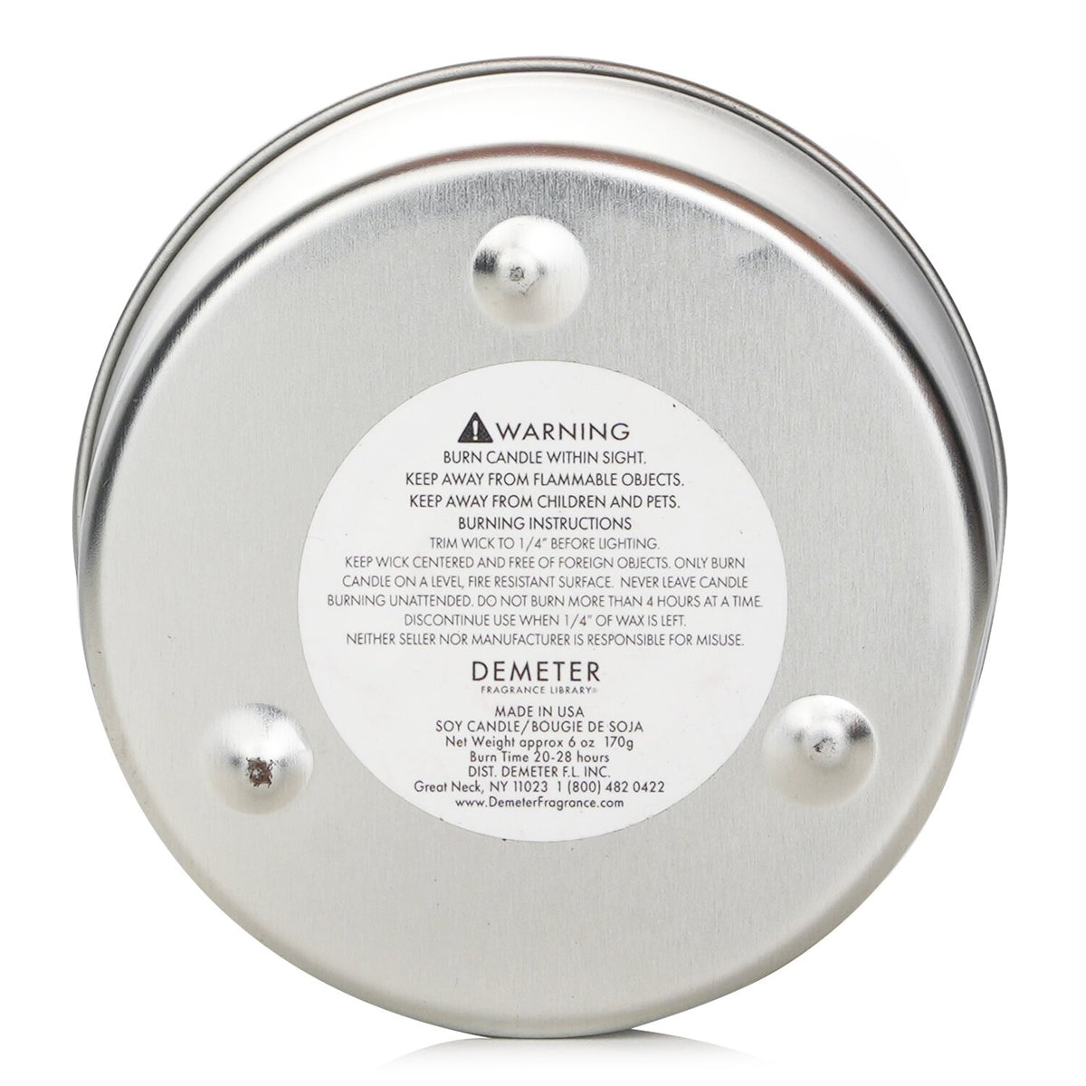 Demeter - Atmosphere Soy Candle - Baby Powder  - 170g/6oz