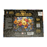 Puzzle - Trippy Puzzles - 300 Pce Stained Glass Wood Jigsaw The Glass Petals