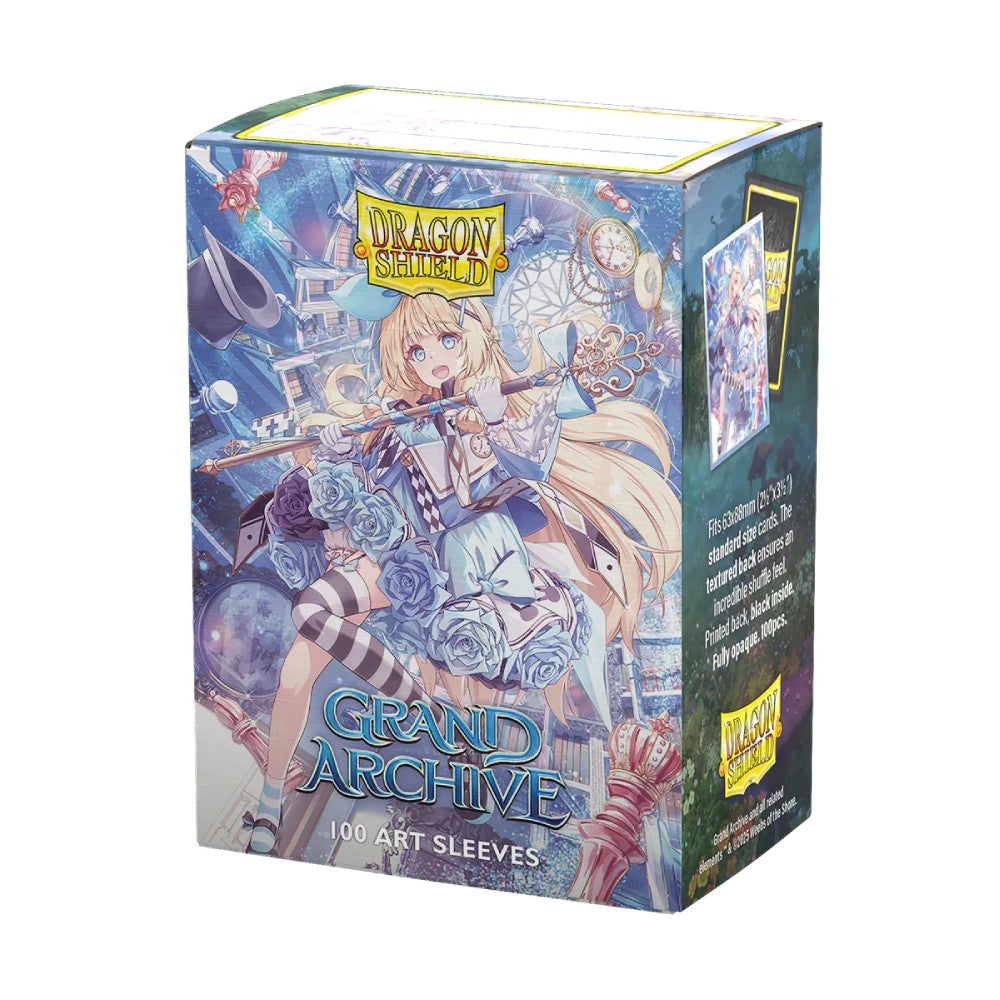 Dragon Shield: Sleeves  - Matte Dual Art  - Grand Archive: Alice, Golden Queen
