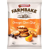 Arnotts Farmbake Cookies Orange Chocolate Chip Pouch 310g