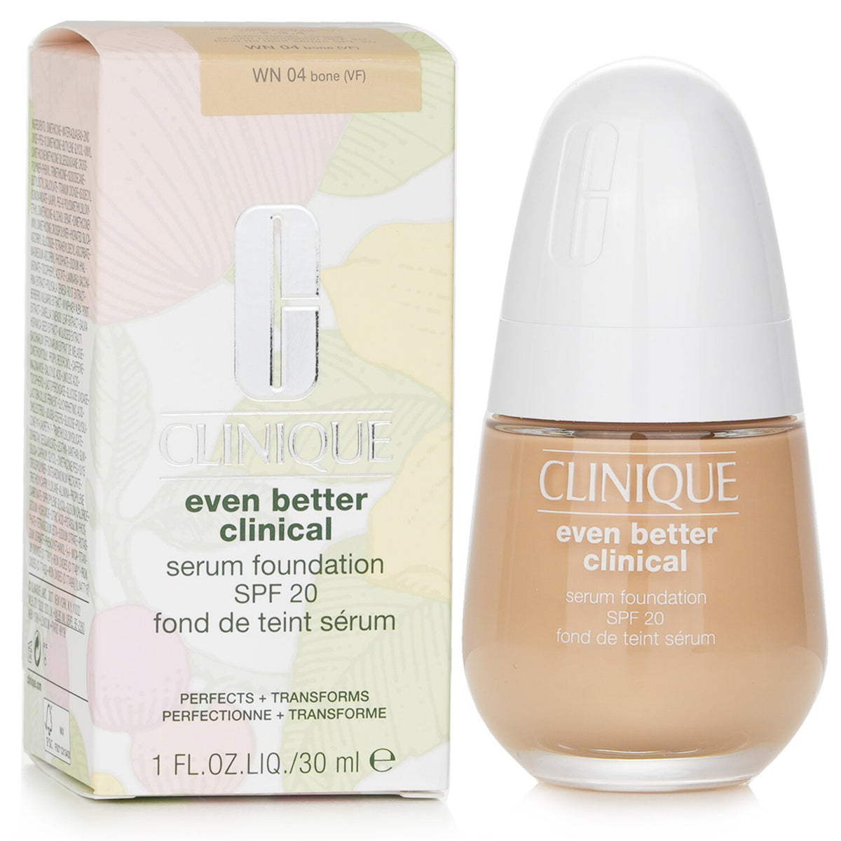 Clinique - Even Better Clinical Serum Foundation SPF 20 - # WN 04 Bone  - 30ml/1