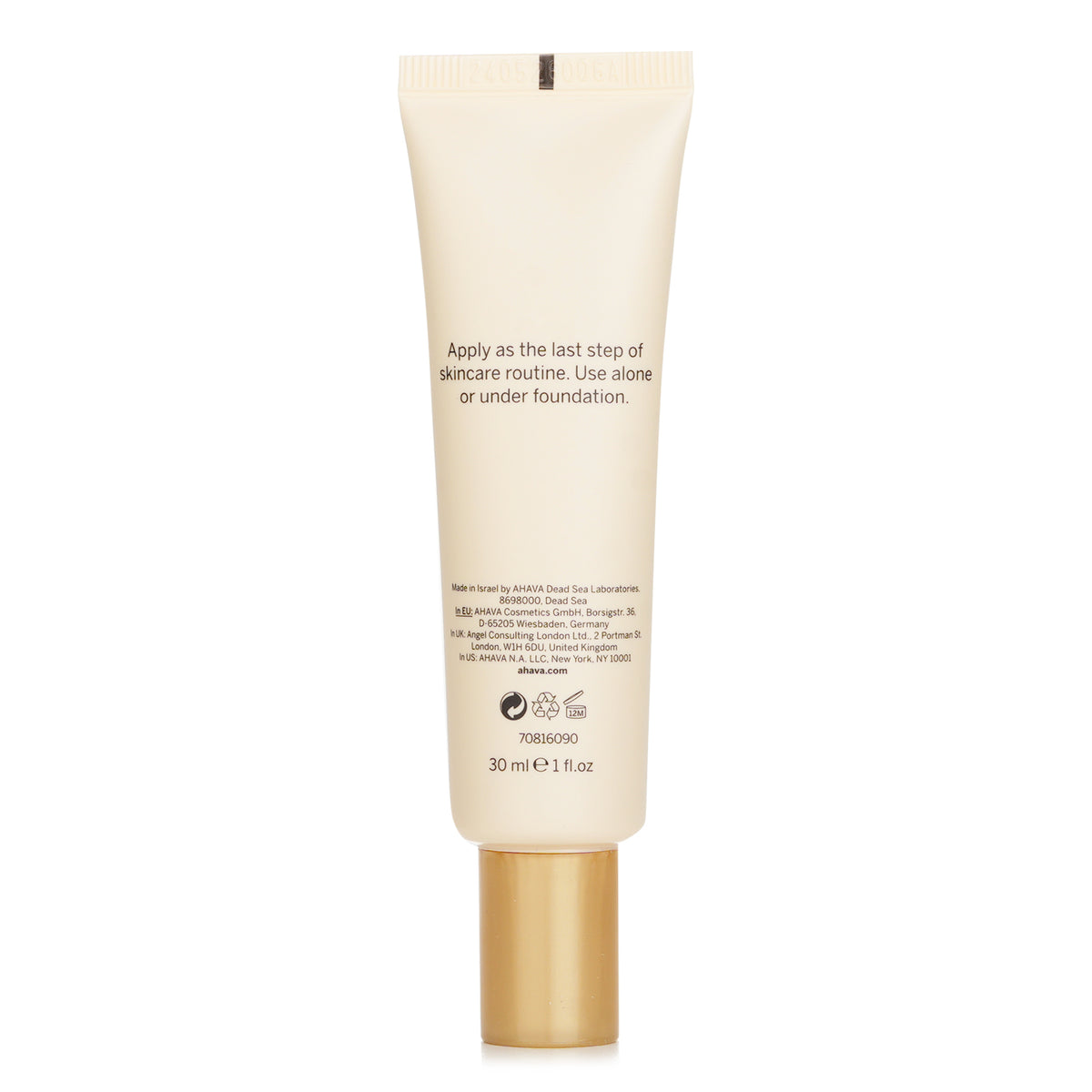 Ahava CC Cream Color Correction SPF 30(Random Packaging)  30ml/1oz