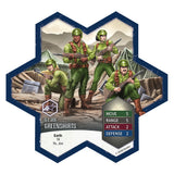 Heroscape - G.I. Joe - Greenshirts and Battle Copter Army Expansion