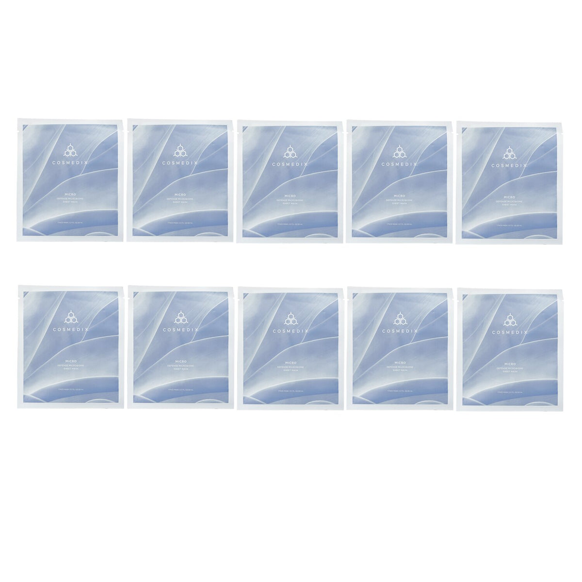 CosMedix Micro Defense Microbiome Sheet Mask (Salon Size)  10sheets
