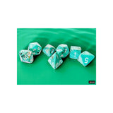 CHX 22403 Marble Mega-hedral Oxi-Copper/white 7-Die Set