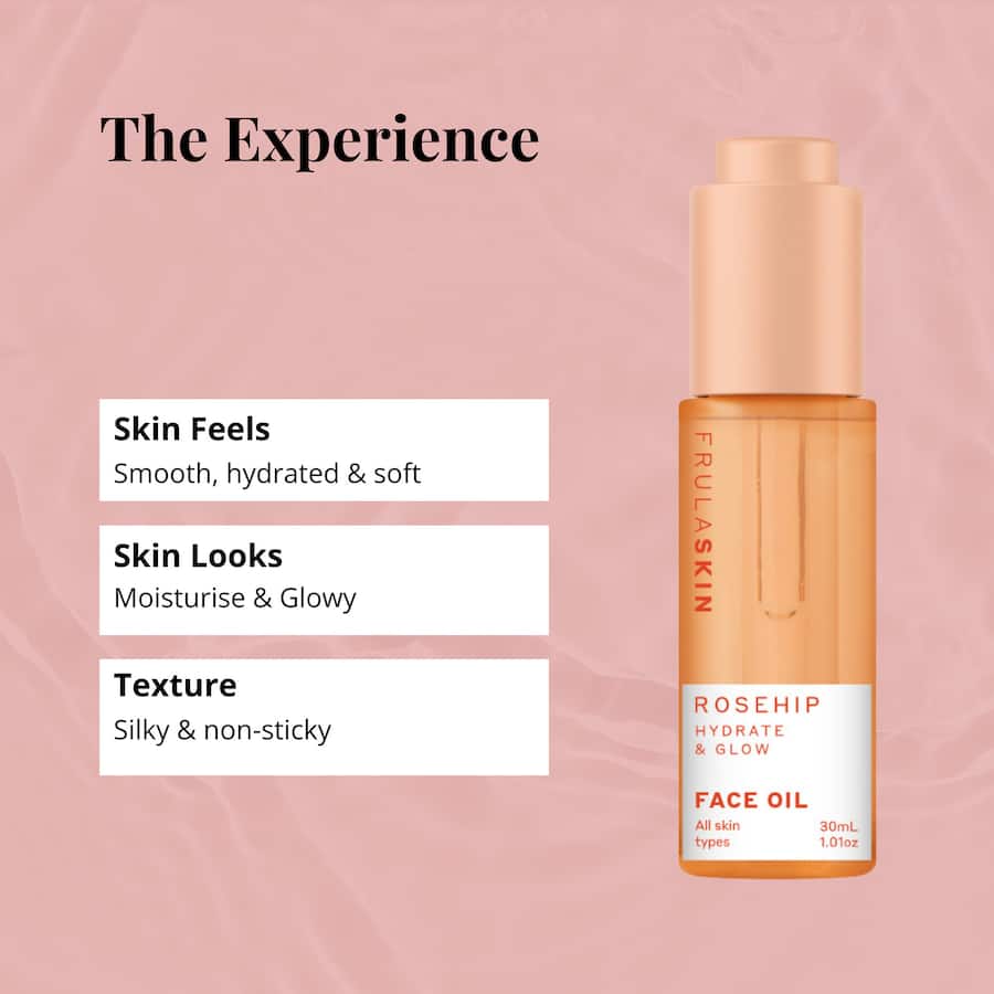 Frula Face Oil Rosehip Hydrate & Glow 30mL