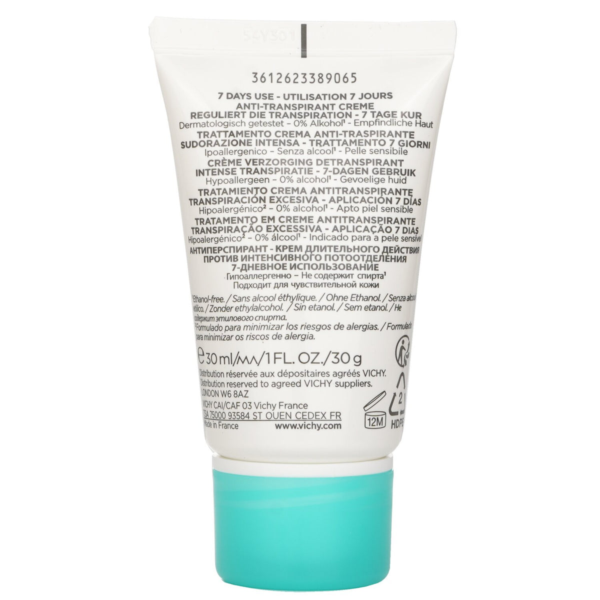 Vichy - 7 Days Anti-Perspirant Cream Treatment (For Intensive Perspiration)  - 3
