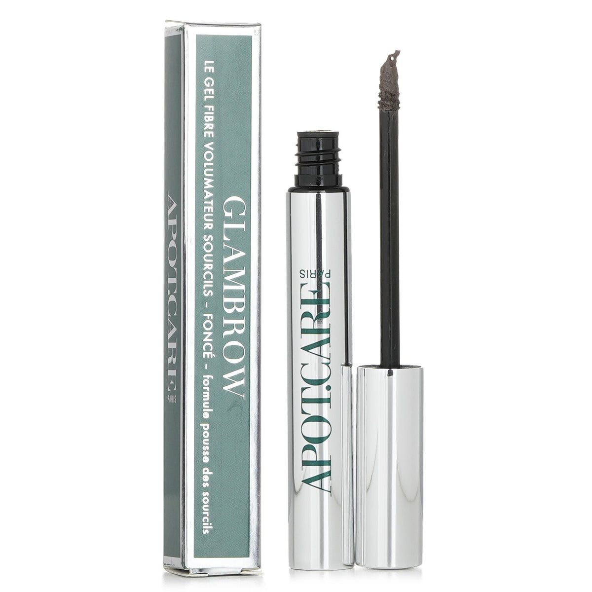 Apot.Care - Glambrow The Brow Volumizing Fiber Gel - Dark  - 3g/0.1oz