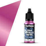 Vallejo - True Metallic Metal - Airbrush - Crimson Magenta 18ml - Model Paint