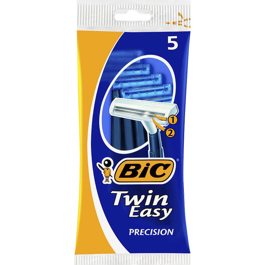 Bic Disposable Razor Easy 2 Twin 5pack