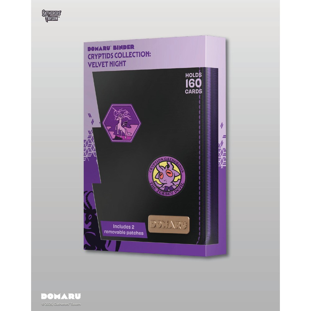 Gatherers Tavern - Binders - Cryptids Collection - 4 Pocket - Velvet Night